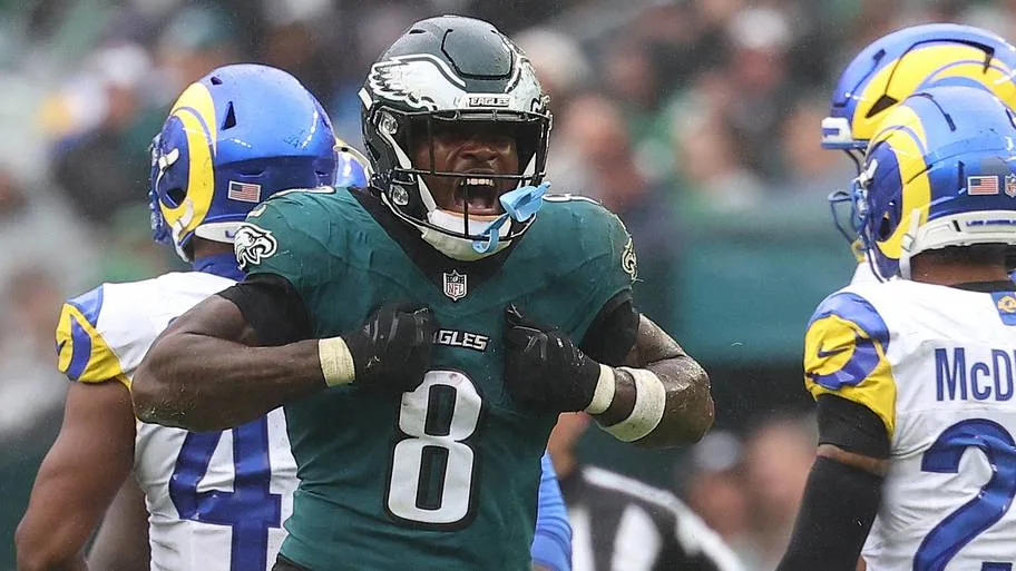 Week 5 Fantasy Football Waiver Wire 2026 Week 5 fantasy football waiver wire pickups featuring Will Shipley, Keon Coleman, and Keaton Mitchell